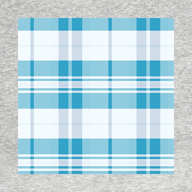 Winter Aesthetic Arable 1 Hand Drawn Textured Plaid Pattern by GenAumonier